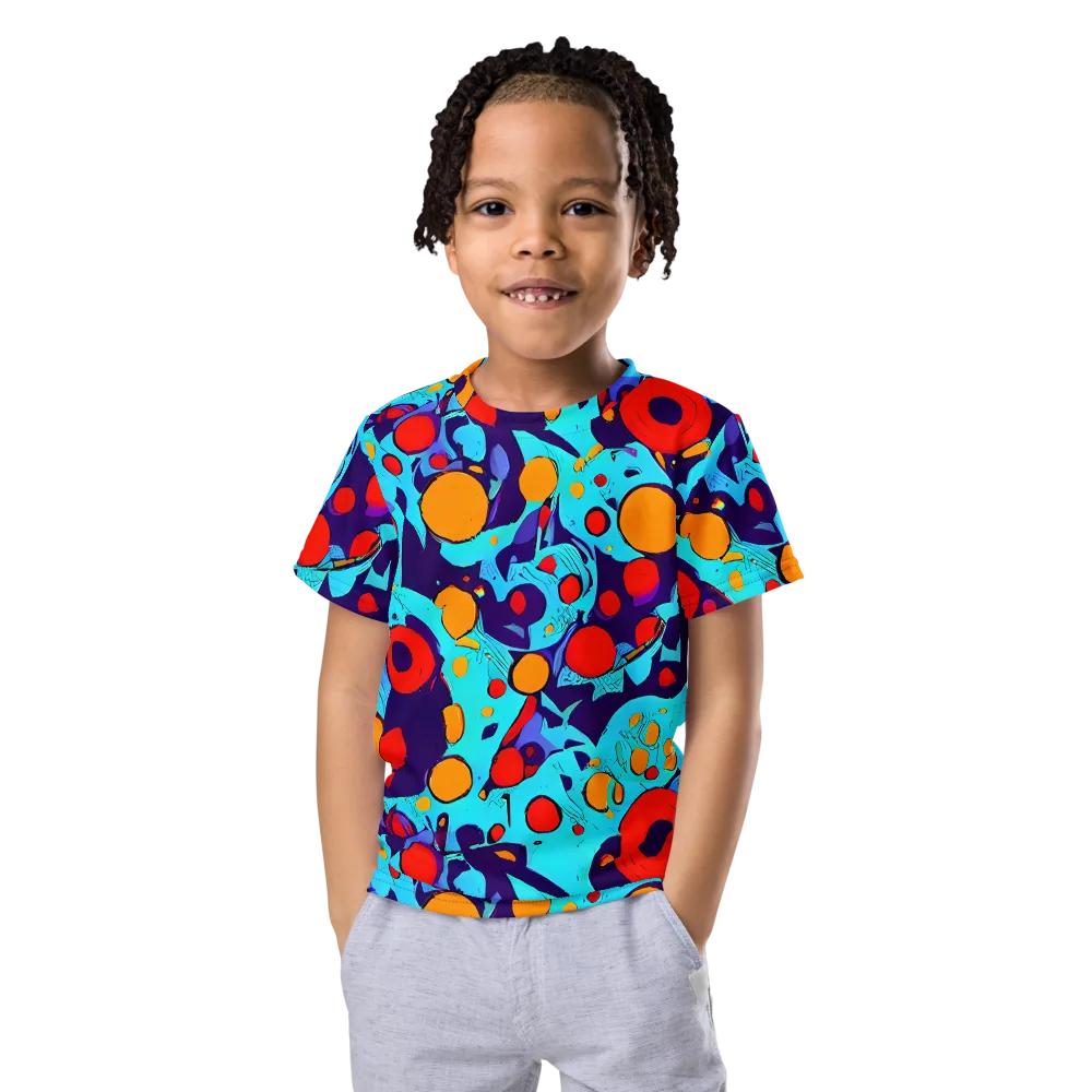 Cosmic Marrow on Kids Crew Neck T-Shirt — Front