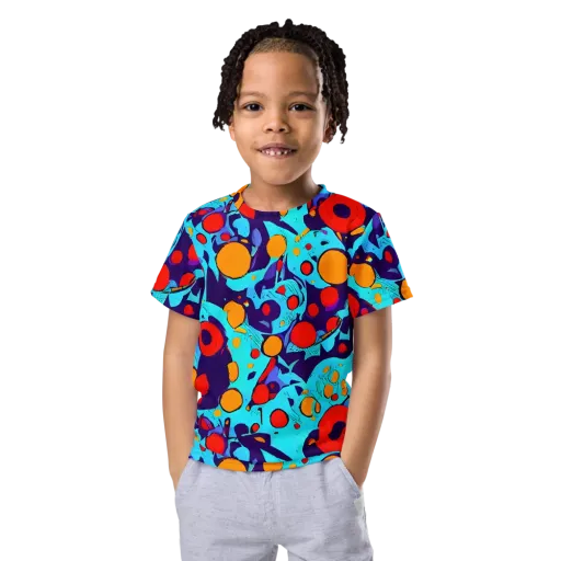 Cosmic Marrow on a Kids Crew Neck T-Shirt