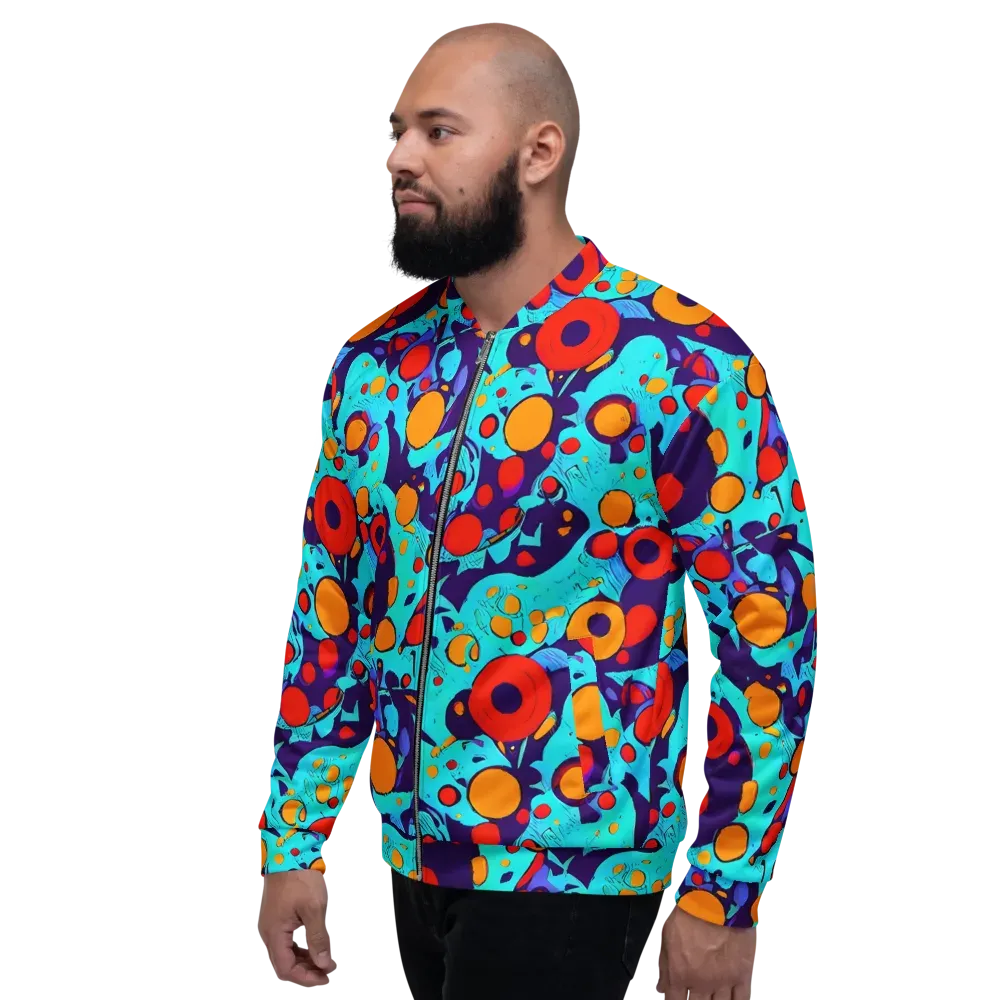 Cosmic Marrow on Bomber Jacket — Left