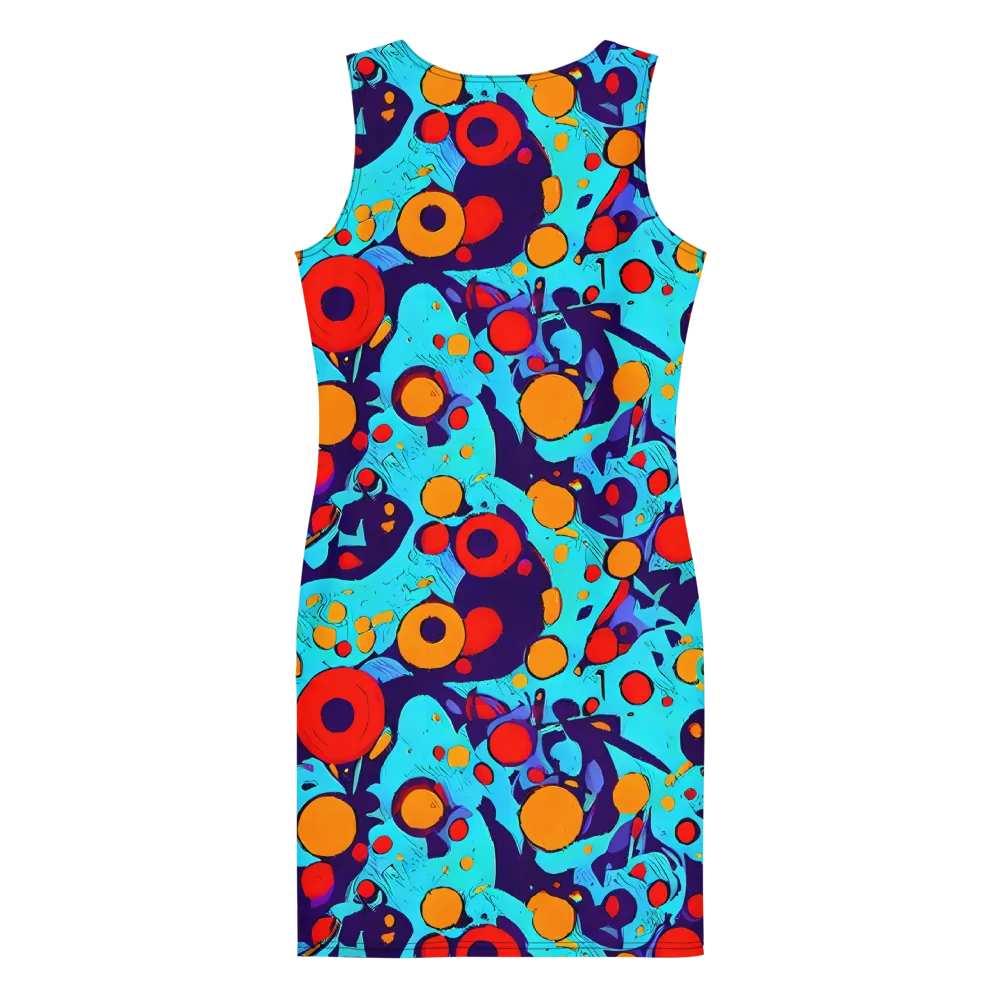 Cosmic Marrow on Bodycon Dress — Back