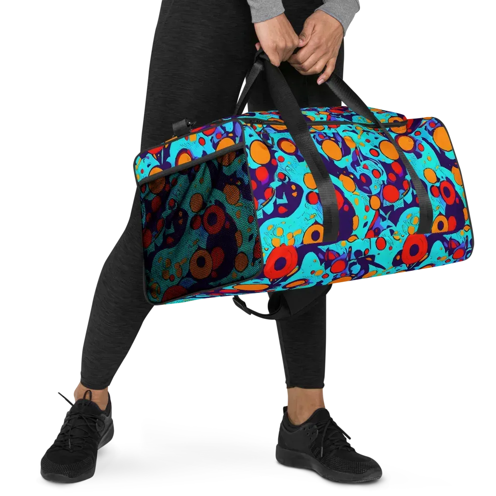 Cosmic Marrow on Duffle Bag — Right Front