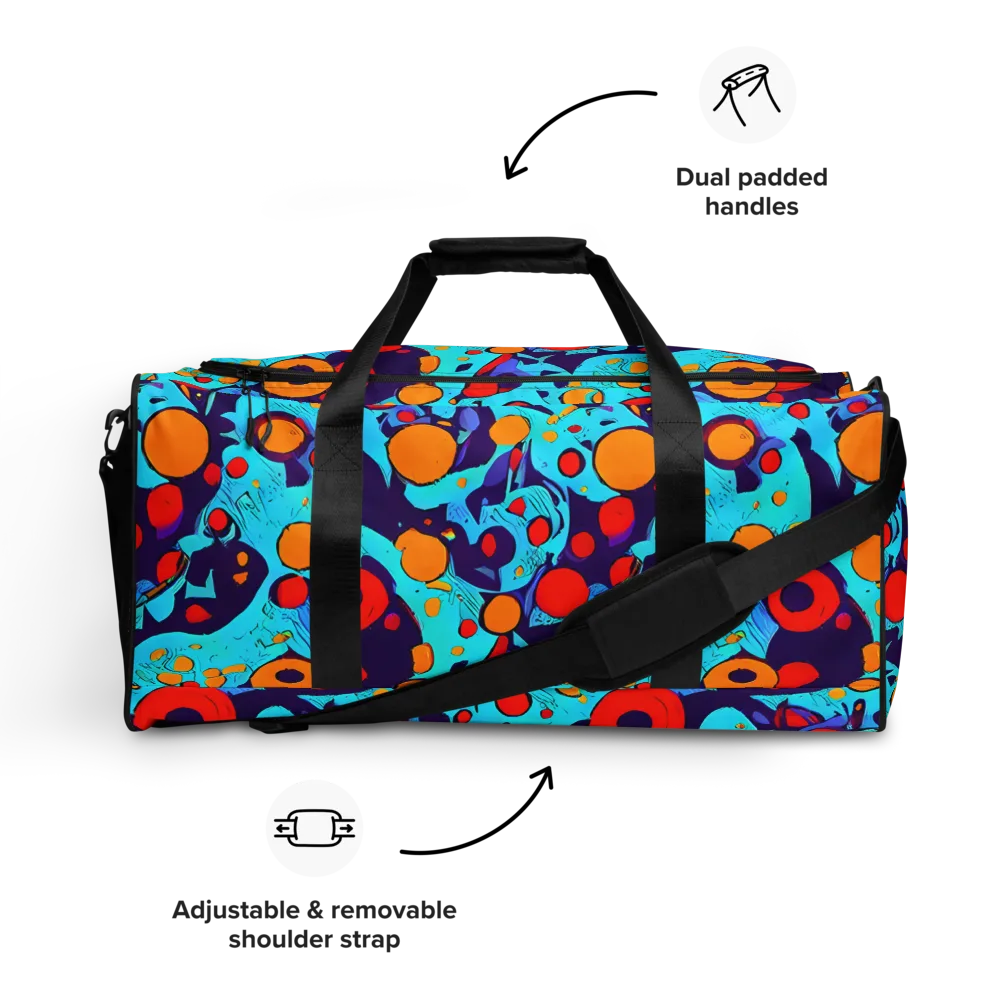 Cosmic Marrow on Duffle Bag — Front