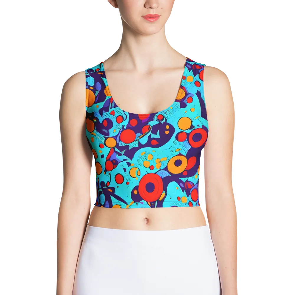 Cosmic Marrow on Crop Top — Front