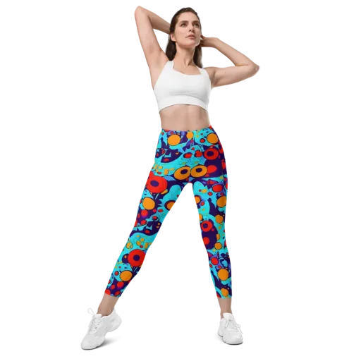 Cosmic Marrow on a Leggings with Pockets