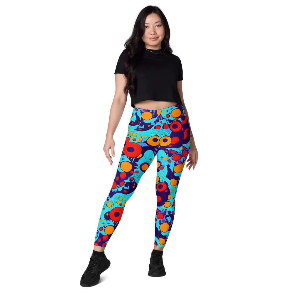 Cosmic Marrow on Leggings with Pockets — Front