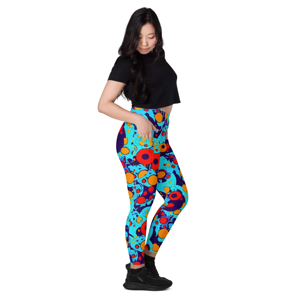 Cosmic Marrow on Leggings with Pockets — Right