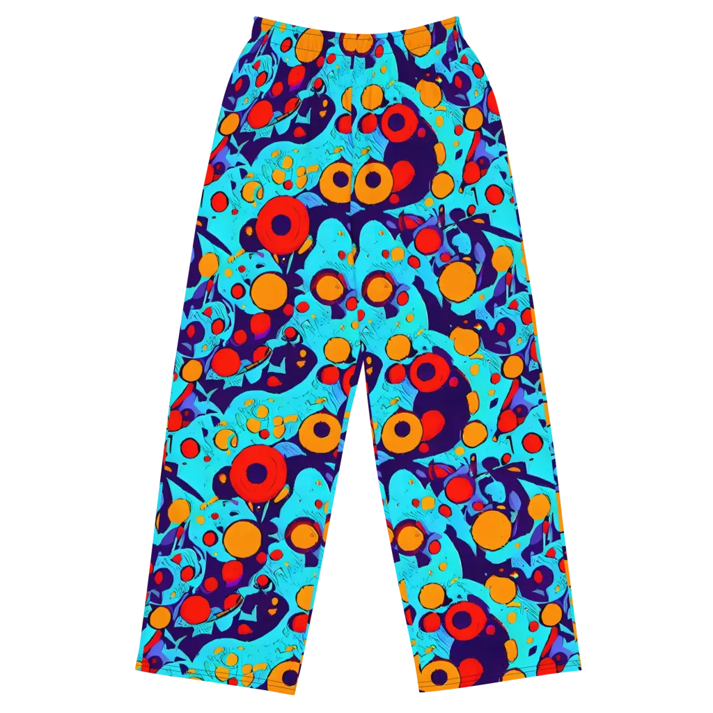 Cosmic Marrow on Wide-Leg Pants — Front