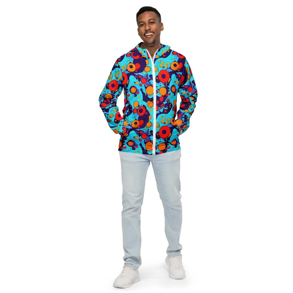Cosmic Marrow on Men's Windbreaker — Front