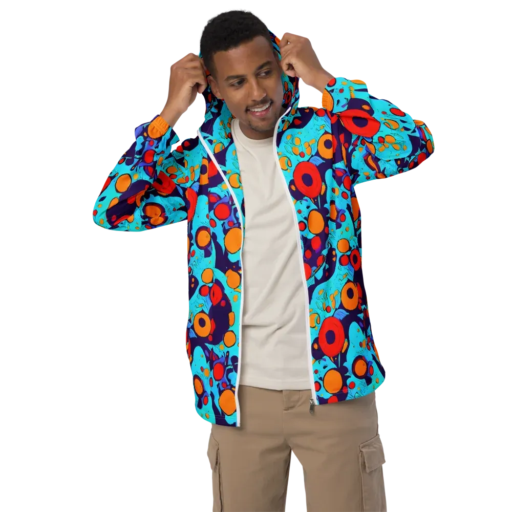 Cosmic Marrow on Men's Windbreaker — Front