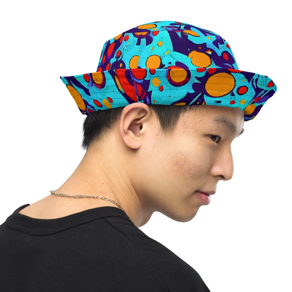 Cosmic Marrow on Reversible Bucket Hat — Right Outside
