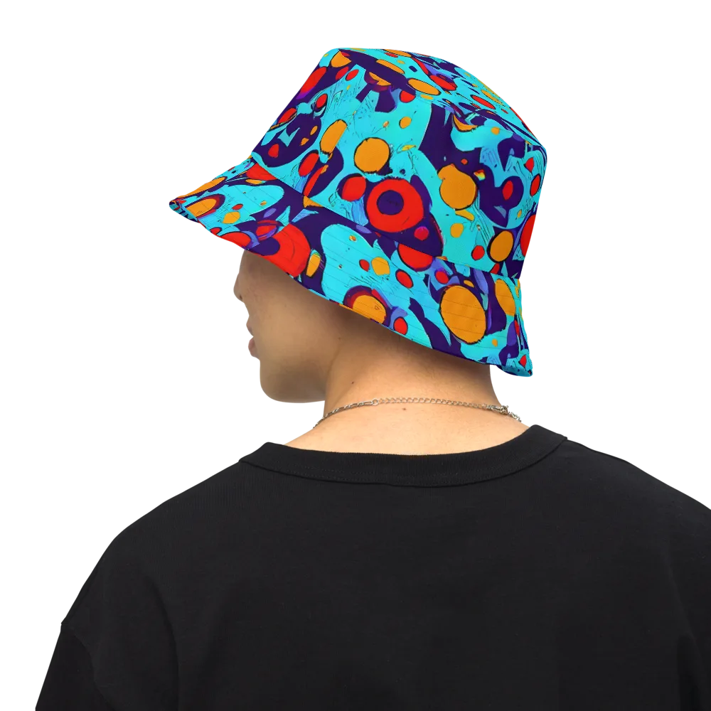 Cosmic Marrow on Reversible Bucket Hat — Back Inside