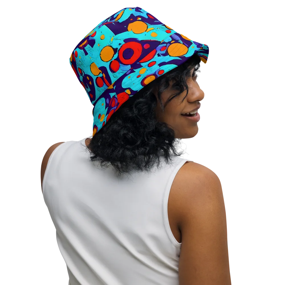 Cosmic Marrow on Reversible Bucket Hat — Right Outside