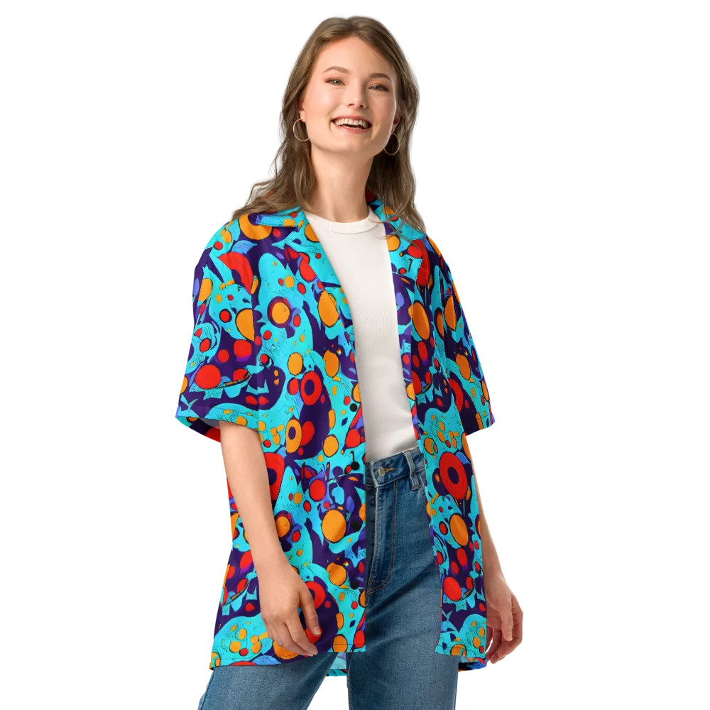 Cosmic Marrow on Button Shirt — Front