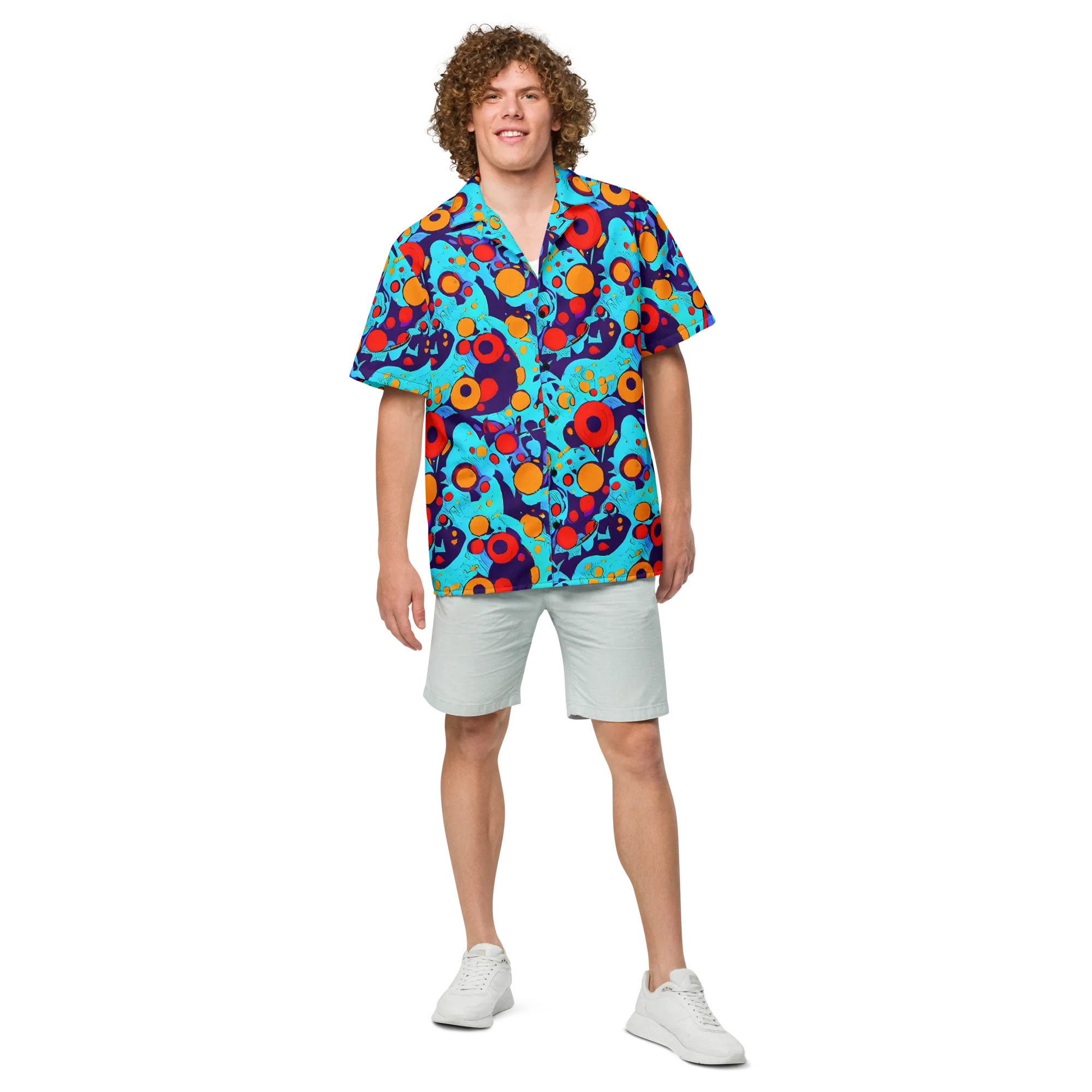 Cosmic Marrow on Button Shirt — Front