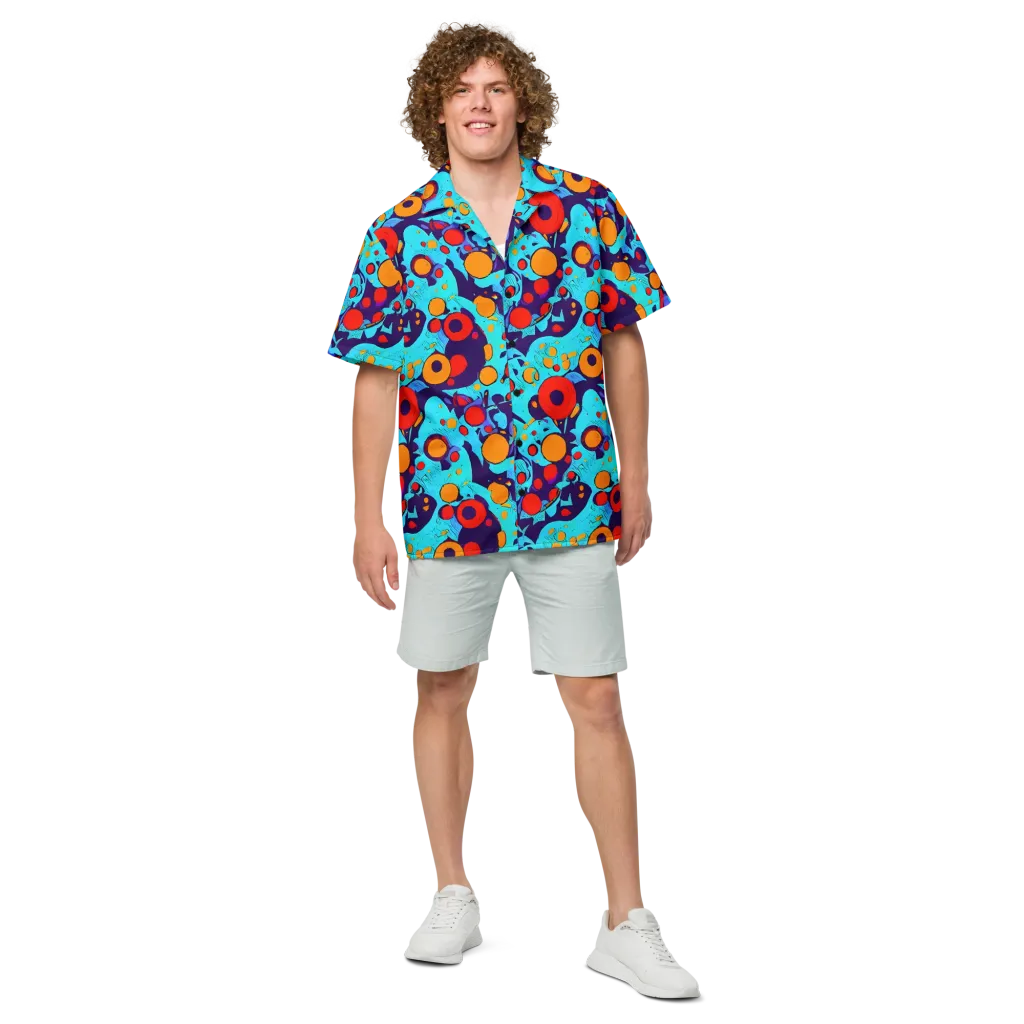 Cosmic Marrow on Button Shirt — Front