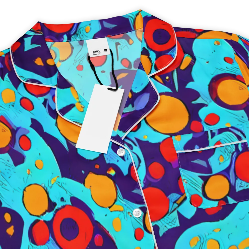 Cosmic Marrow on Women's Short Sleeve Pajama Top — Product details