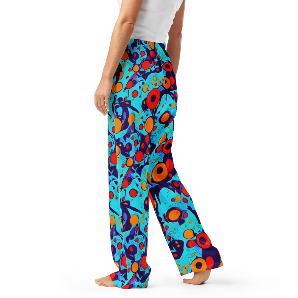 Cosmic Marrow on Women's Pajama Pants — Left