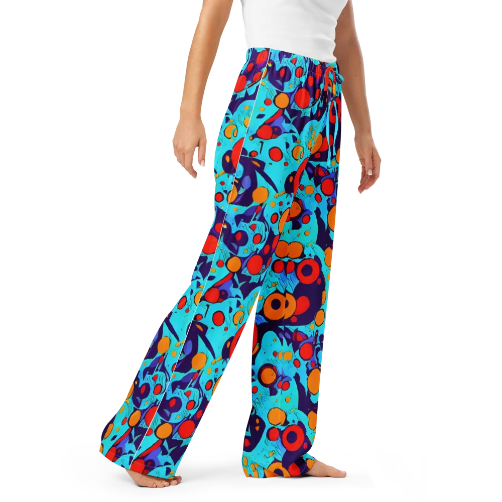Cosmic Marrow on Women's Pajama Pants — Right Front
