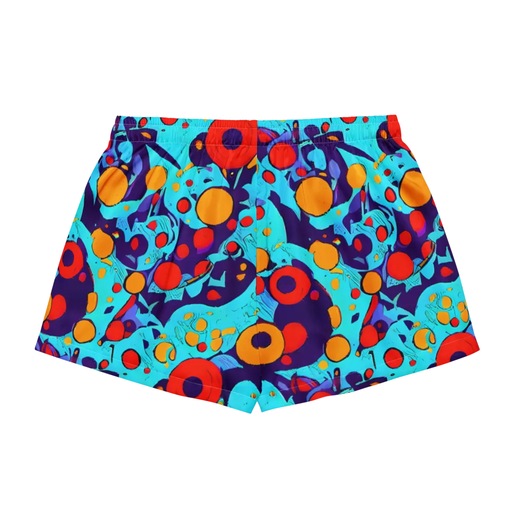 Cosmic Marrow on Women's Pajama Shorts — Back