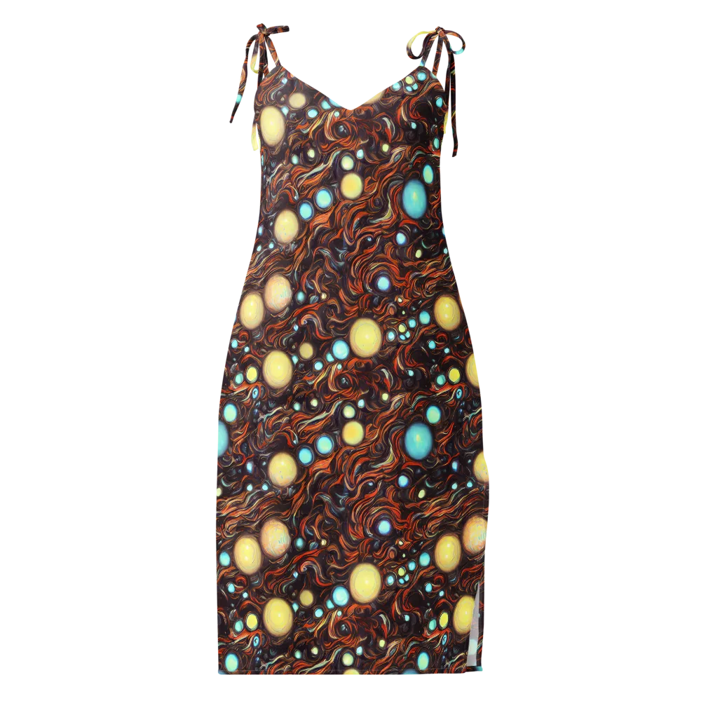 Molten Galaxies on Slip Dress — Front