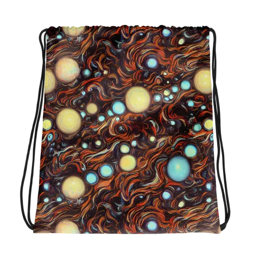 Molten Galaxies on a Drawstring Bag