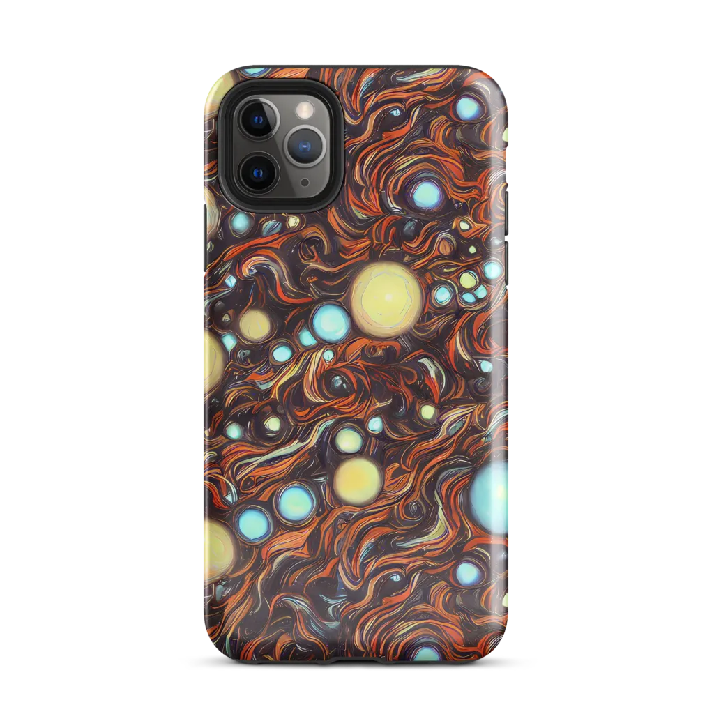 Molten Galaxies on Tough Case for iPhone® — Front