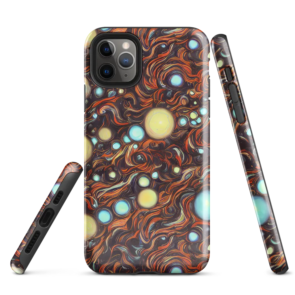 Molten Galaxies on Tough Case for iPhone® — Front