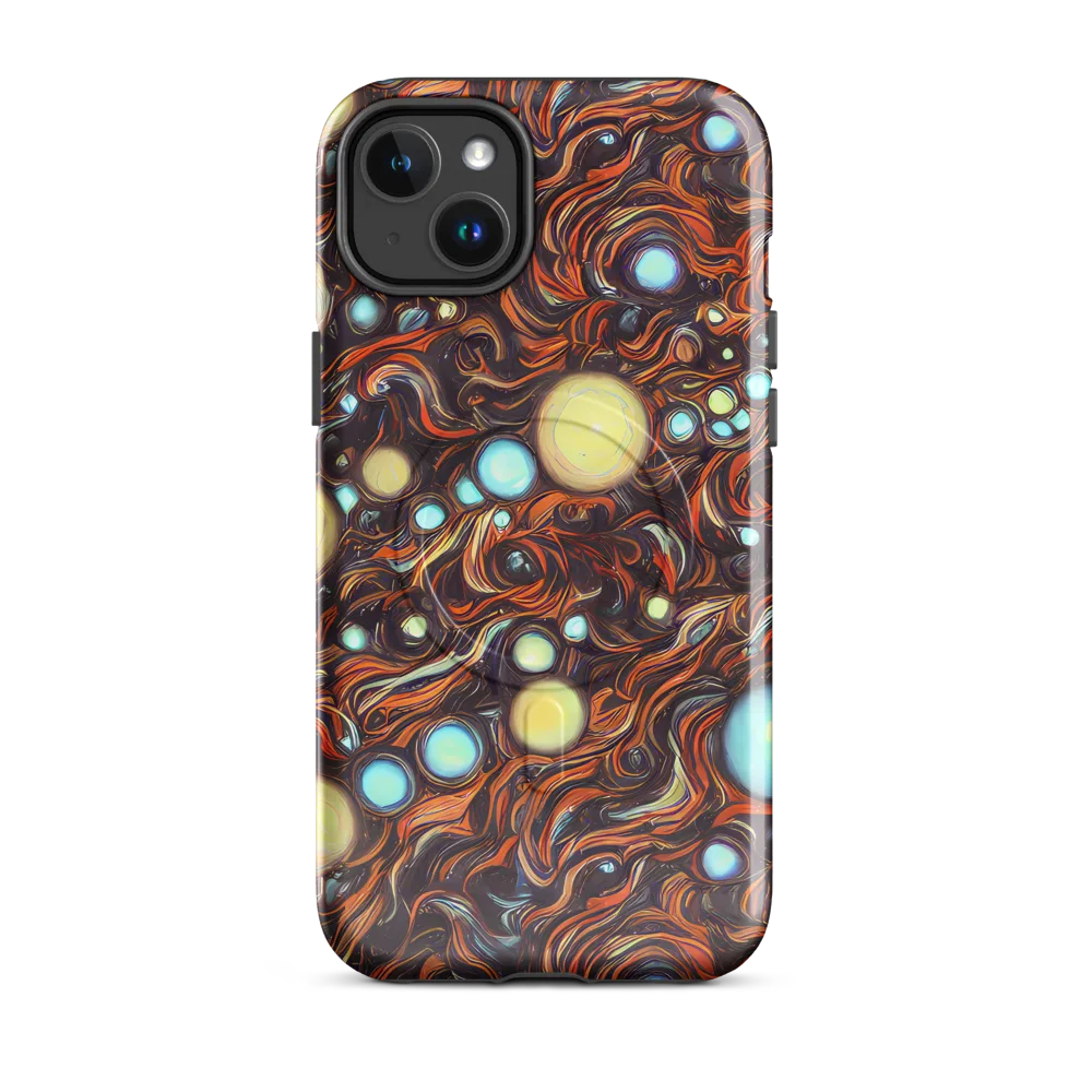 Molten Galaxies on MagSafe Tough Case for iPhone® — Front