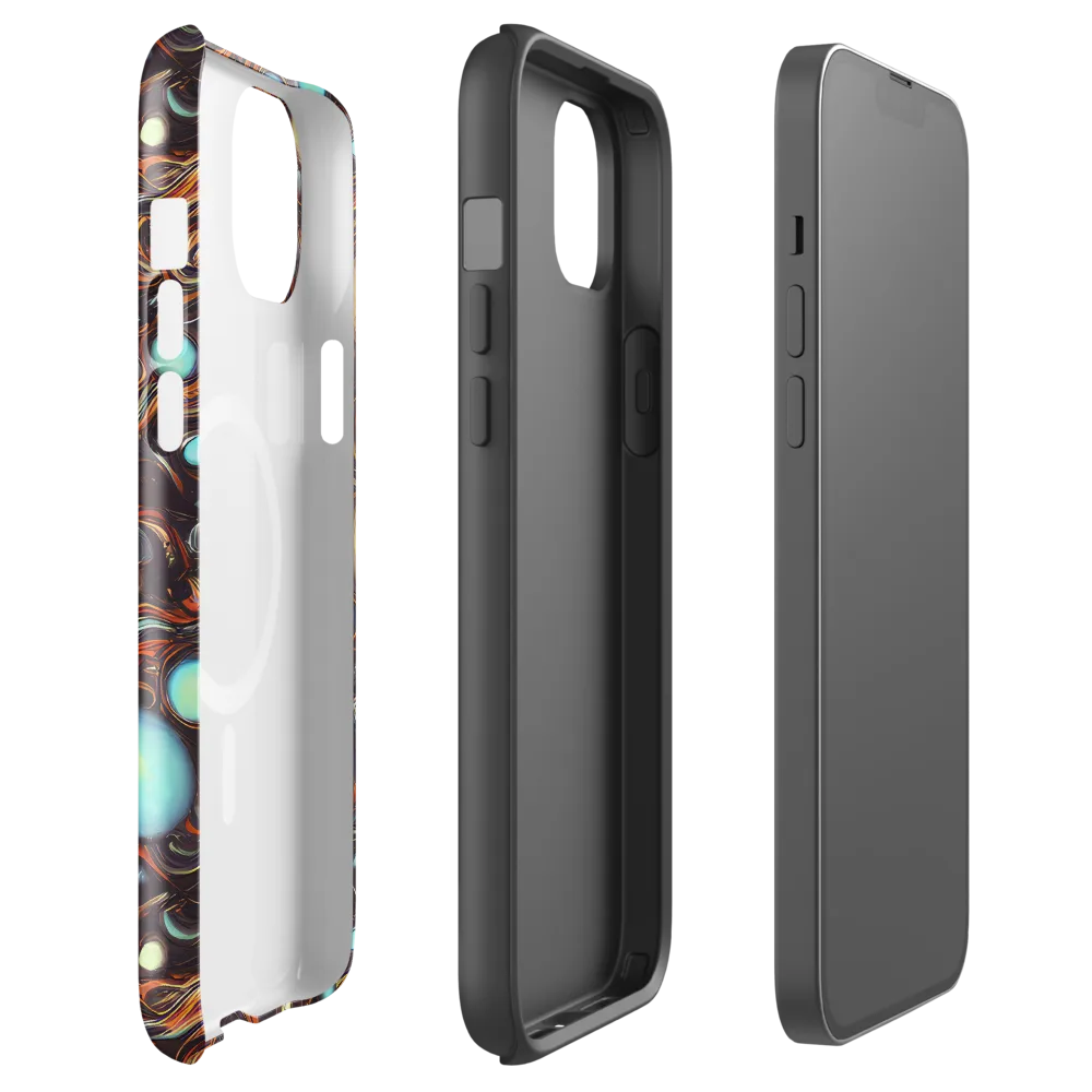 Molten Galaxies on MagSafe Tough Case for iPhone® — Front