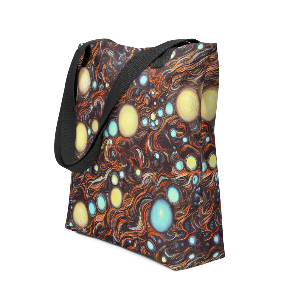 Molten Galaxies on Tote Bag — Front