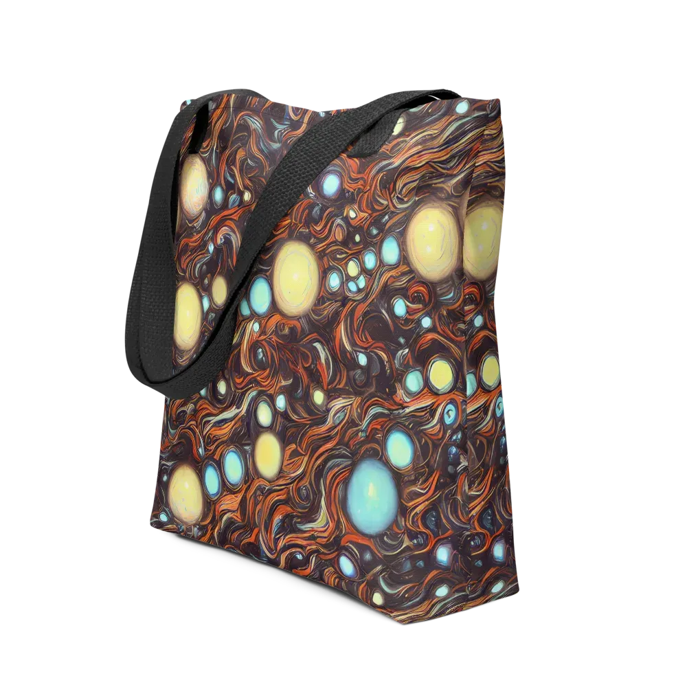 Molten Galaxies on Tote Bag — Front