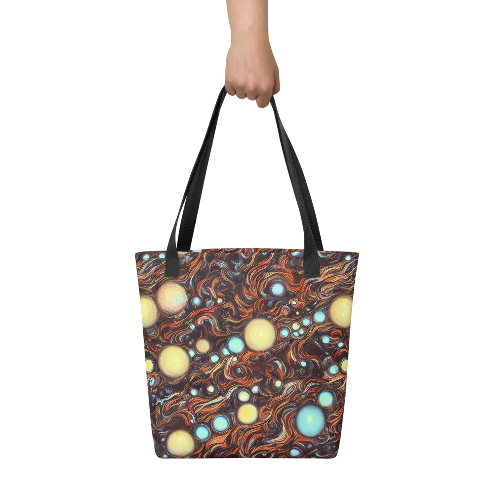 Molten Galaxies on Tote Bag — Front