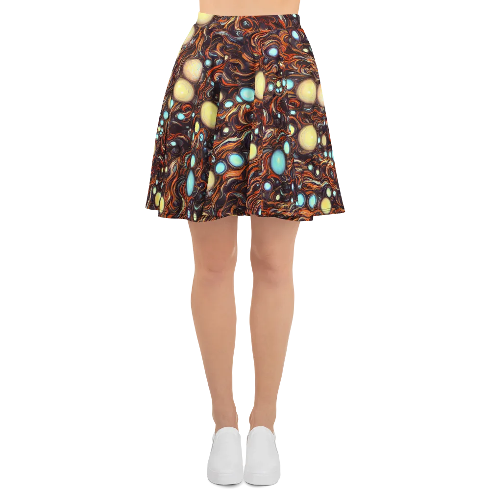 Molten Galaxies on Skater Skirt — Front