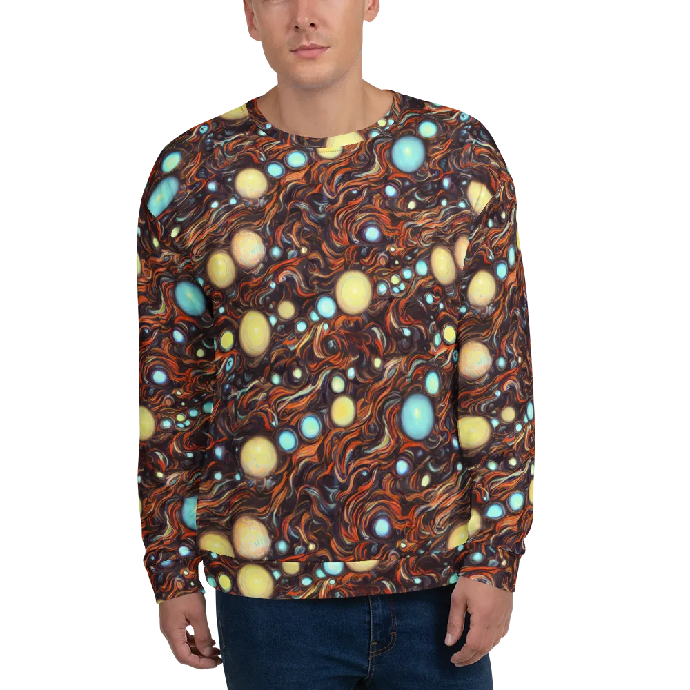 Molten Galaxies on Sweatshirt — Front