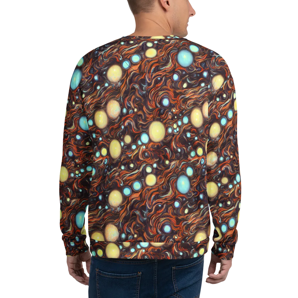 Molten Galaxies on Sweatshirt — Back