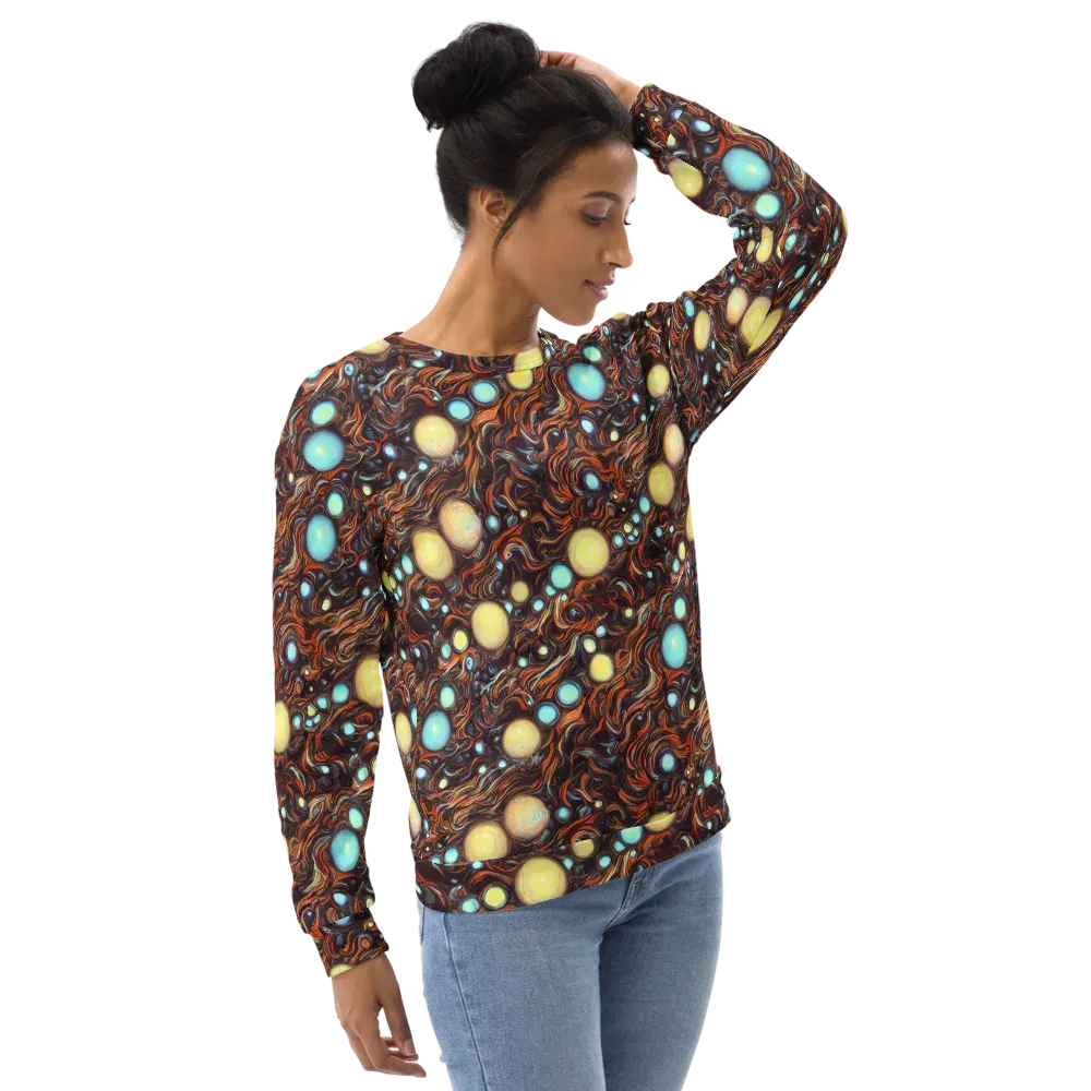 Molten Galaxies on Sweatshirt — Right Front