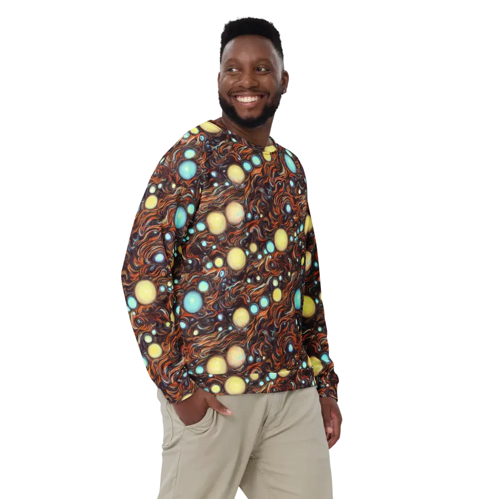Molten Galaxies on Sweatshirt — Front