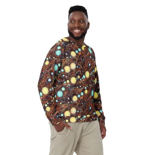 Molten Galaxies on a Sweatshirt