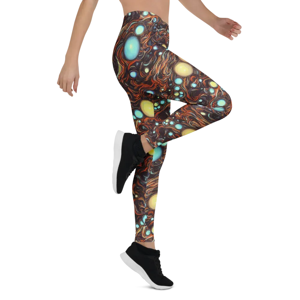 Molten Galaxies on Leggings — Right