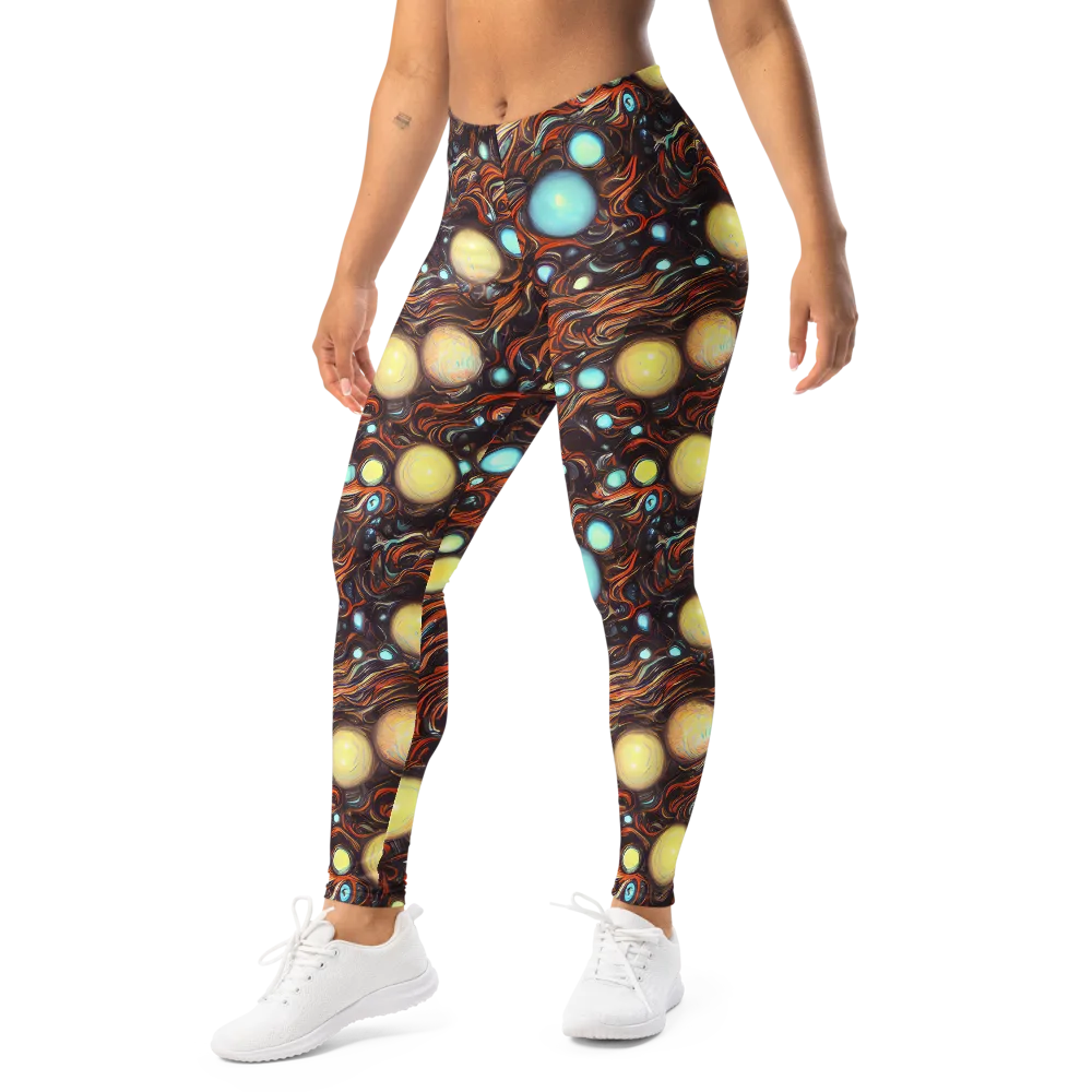 Molten Galaxies on Leggings — Left Front