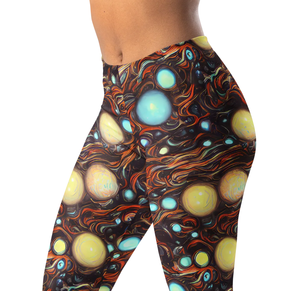 Molten Galaxies on Leggings — Left Front