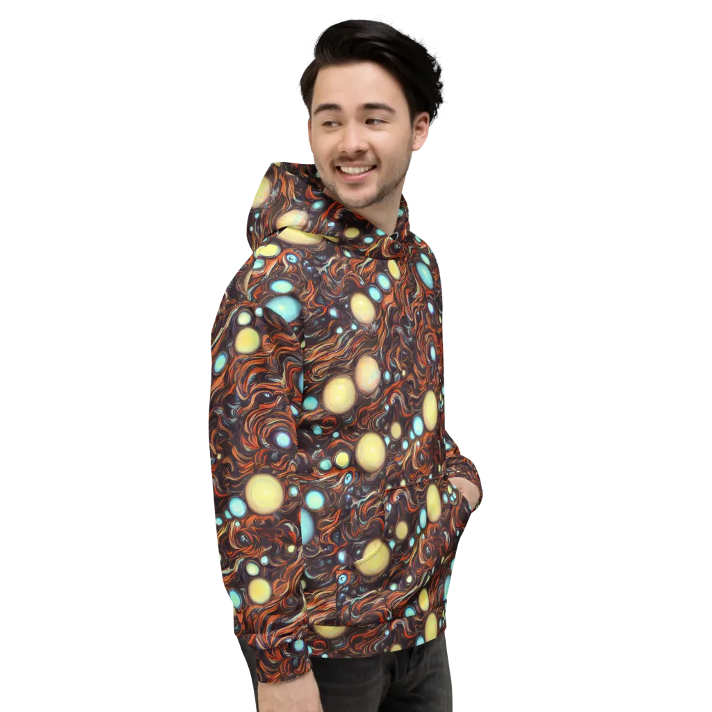 Molten Galaxies on Hoodie — Right