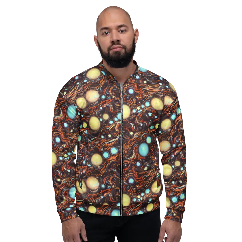 Molten Galaxies on Bomber Jacket — Front