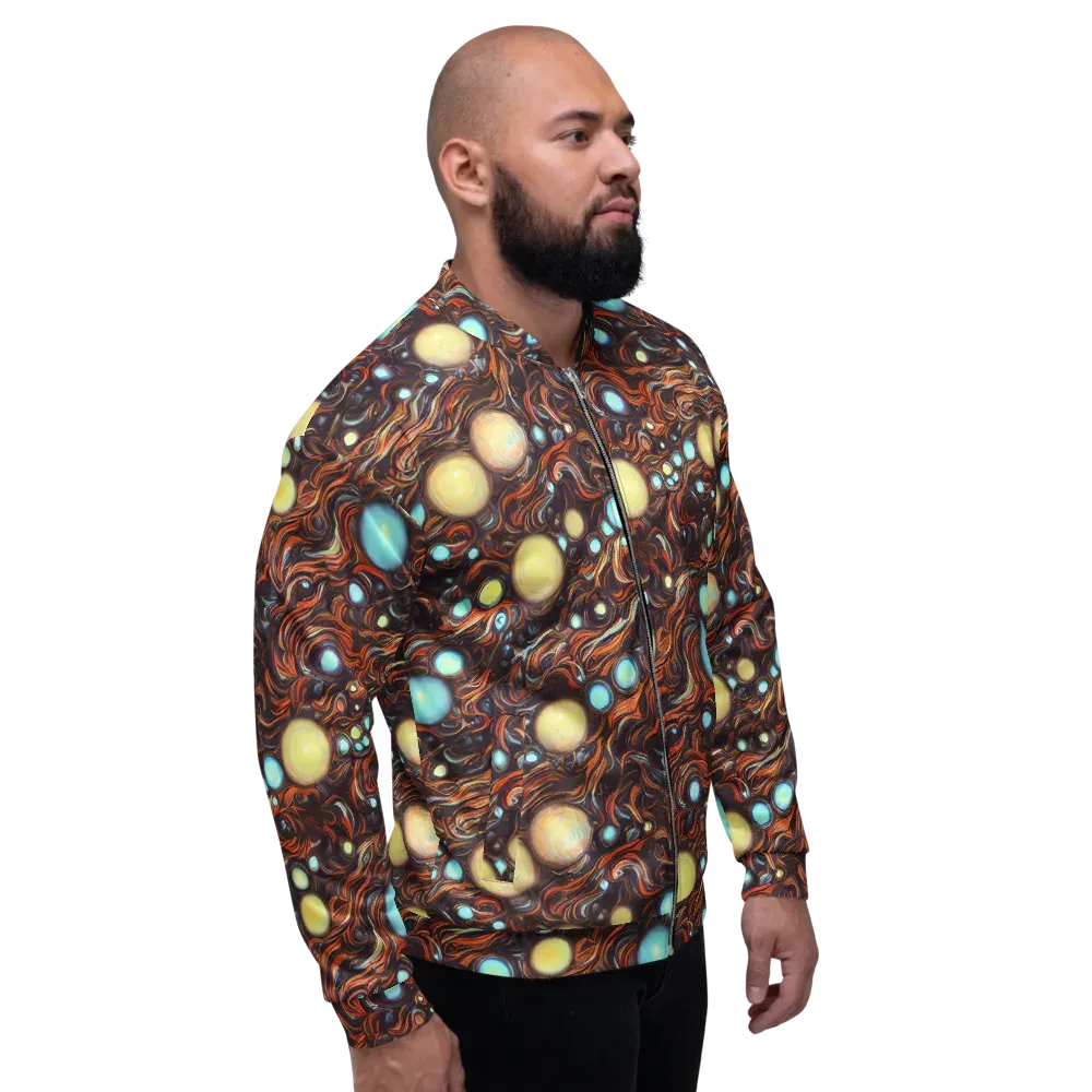 Molten Galaxies on Bomber Jacket — Right