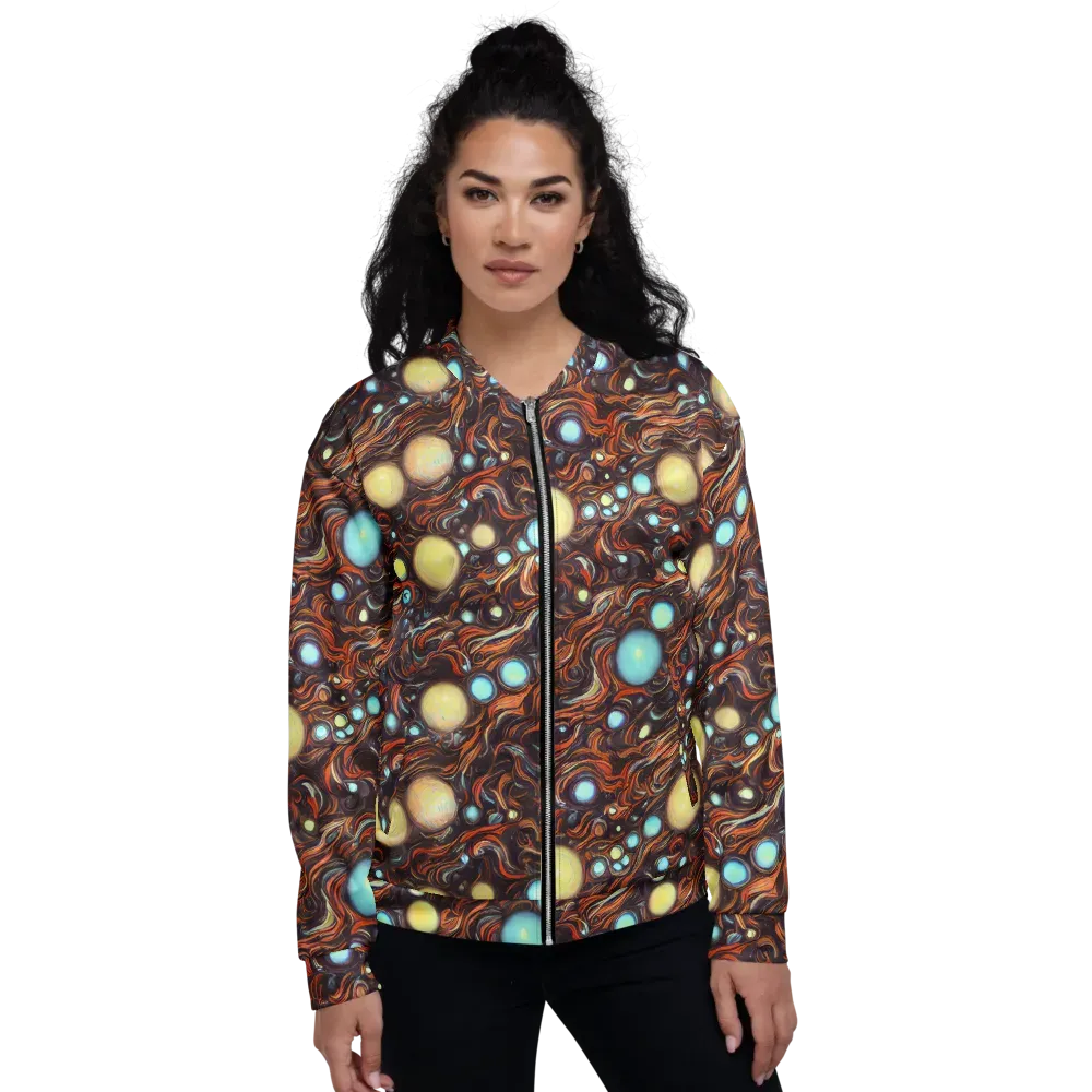 Molten Galaxies on Bomber Jacket — Front