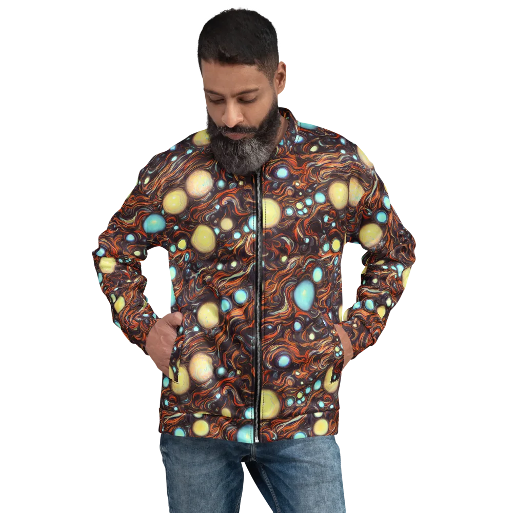 Molten Galaxies on Bomber Jacket — Front