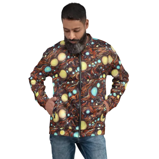 Molten Galaxies on a Bomber Jacket