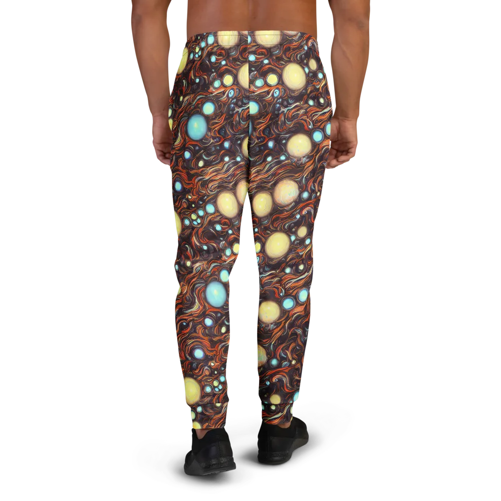 Molten Galaxies on Men's Joggers — Back