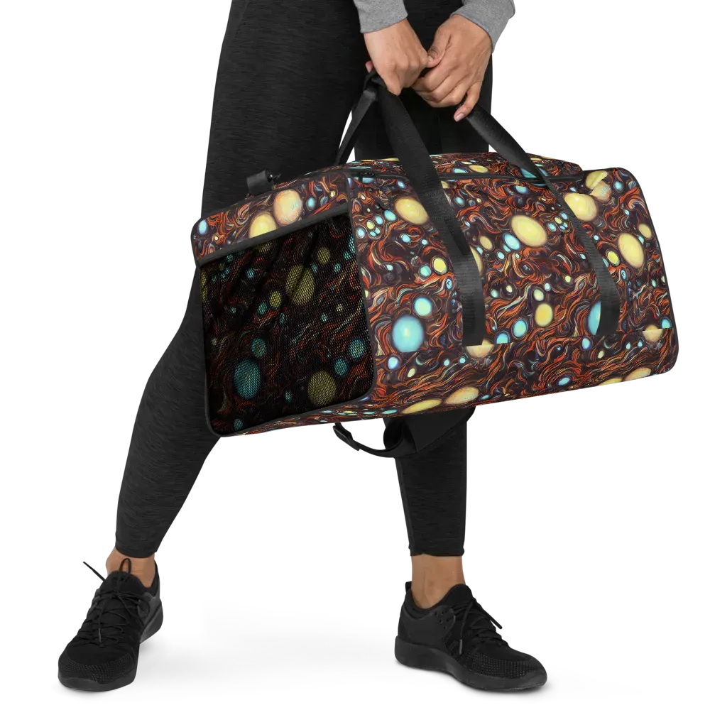 Molten Galaxies on Duffle Bag — Right Front