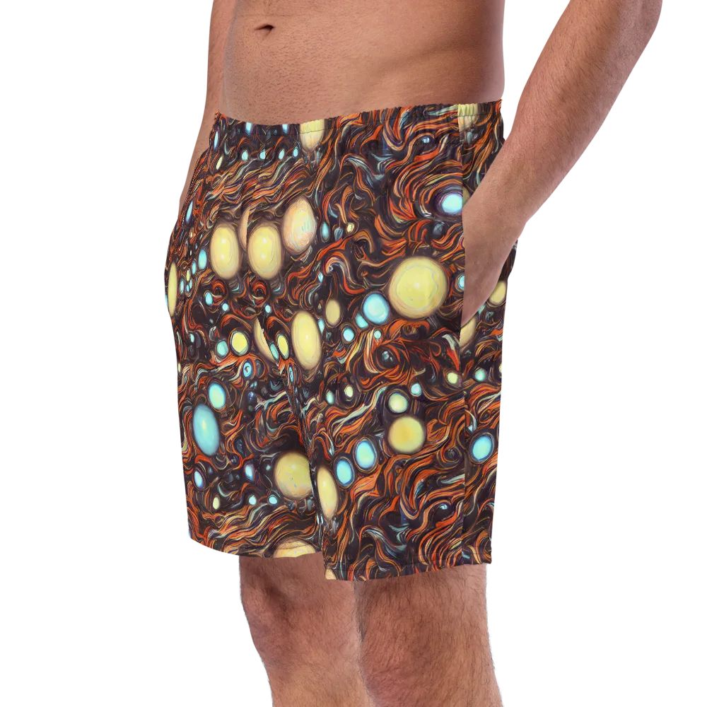 Molten Galaxies on Swim Trunks — Left Front